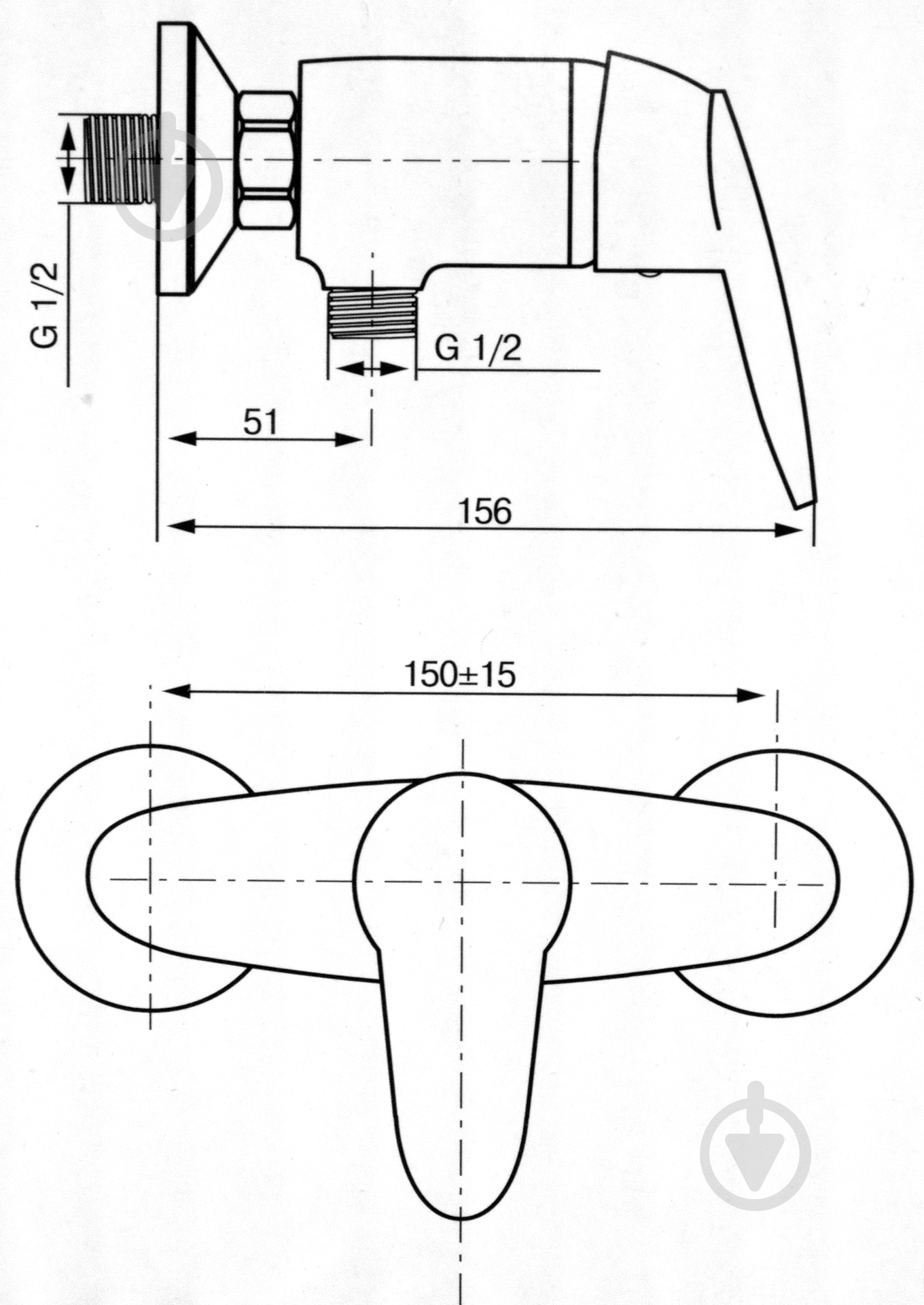 Смеситель для душа Koller Pool Integro NT0450 - фото 4