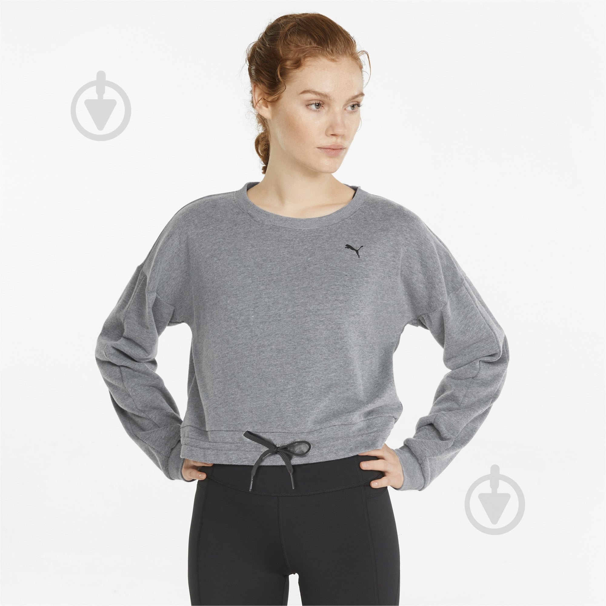 Свитшот Puma TRAIN FRENCH TERRY CREW SWEATSHIRT 52162203 р.L серый - фото 1 Свитшот Puma TRAIN FRENCH TERRY CREW SWEATSHIRT 52162203 р.L серый - фото 1