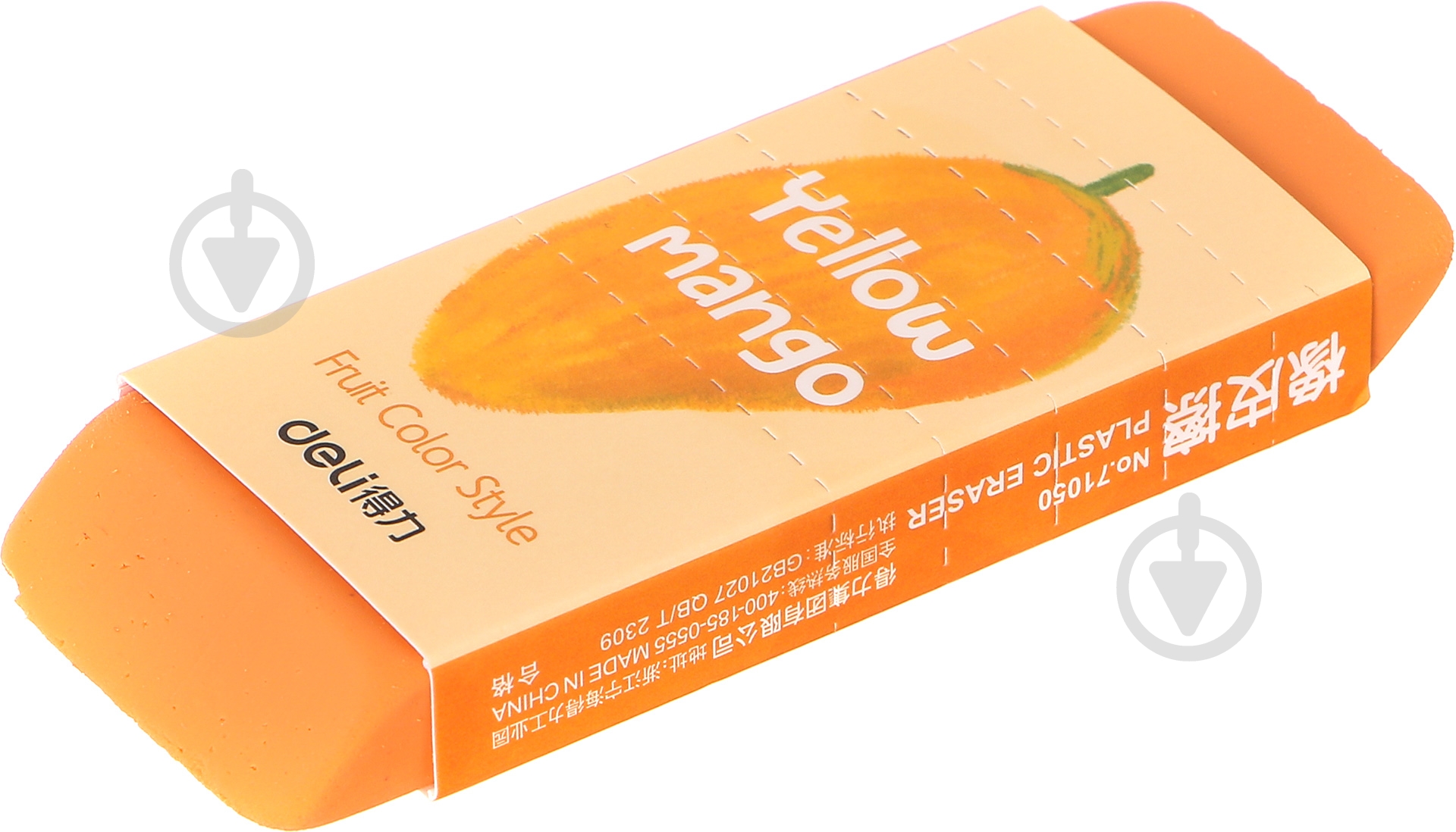 Гумка 71050 мікс 107х40х12,5 мм Deli - фото 3