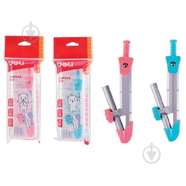 Готовальня з олівцем 8613 мiкс Deli - фото 1