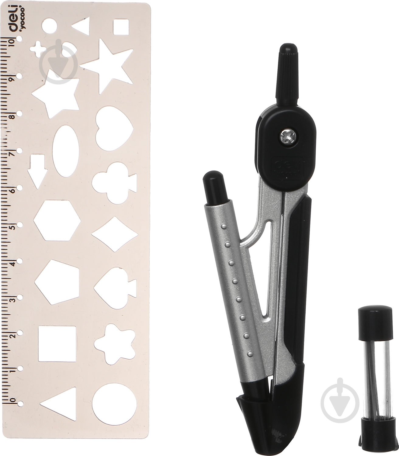 Готовальня 8628 3 предмета Deli - фото 2