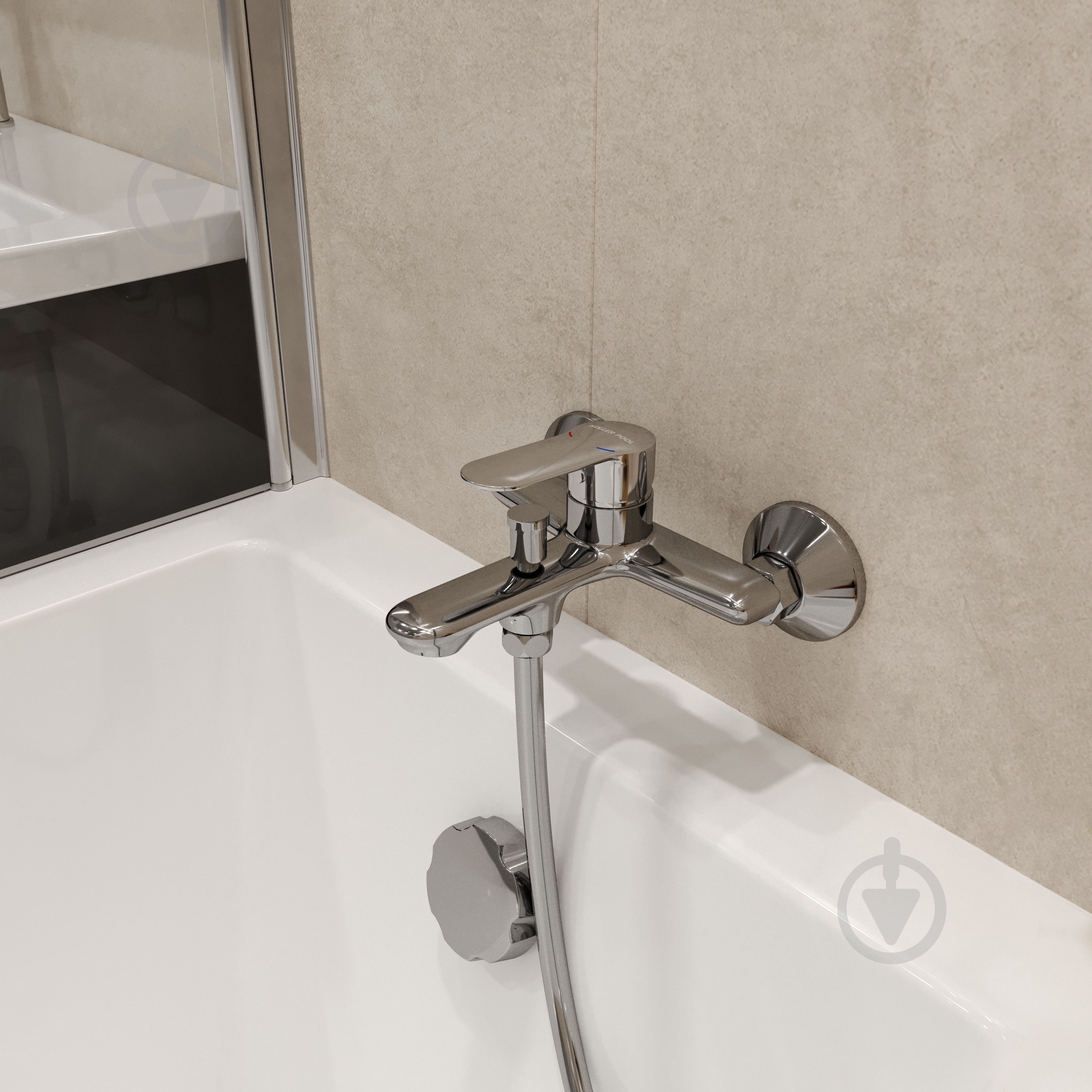 Смеситель для ванны Koller Pool Line LN0100 - фото 3 Смеситель для ванны Koller Pool Line LN0100 - фото 3