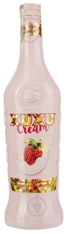 Ликер XUXU Cream клубничный 0,7 л - фото 1