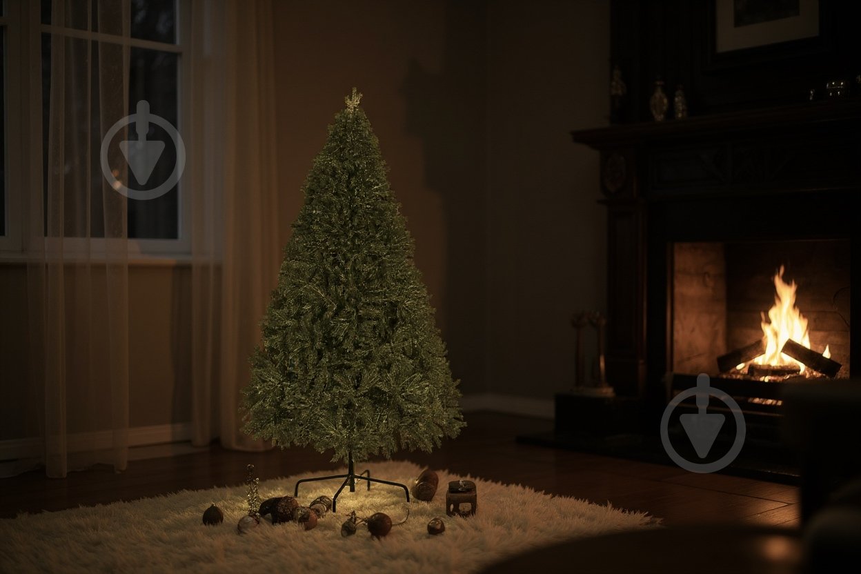 Искусственная елка Буковинская РЕ 100% 2,1 м 4761 темно-зеленый - фото 2 Искусственная елка Буковинская РЕ 100% 2,1 м 4761 темно-зеленый - фото 2