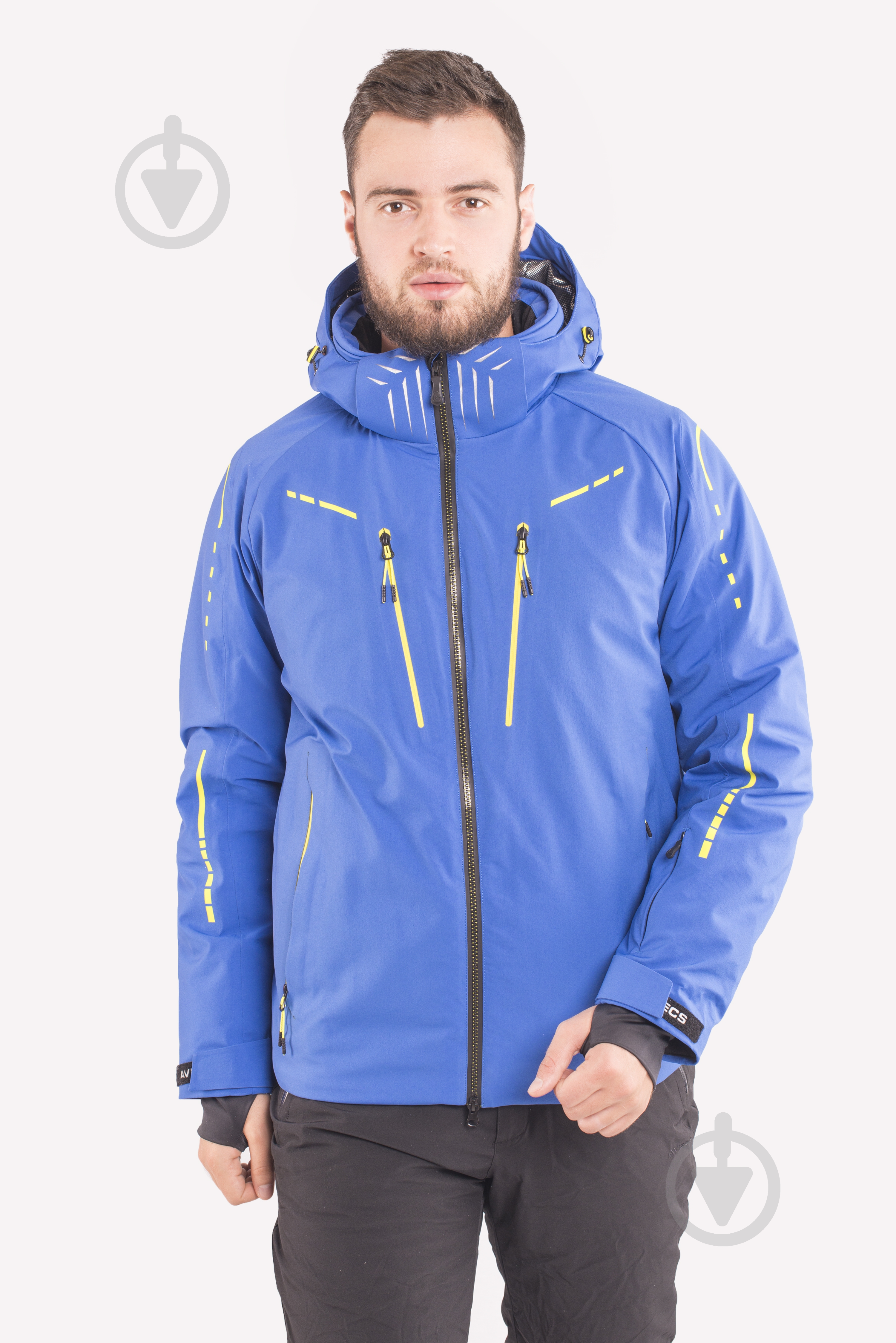 Куртка мужская зимняя Avecs AV-70407/65 р.L синяя - фото 3 Куртка мужская зимняя Avecs AV-70407/65 р.L синяя - фото 3