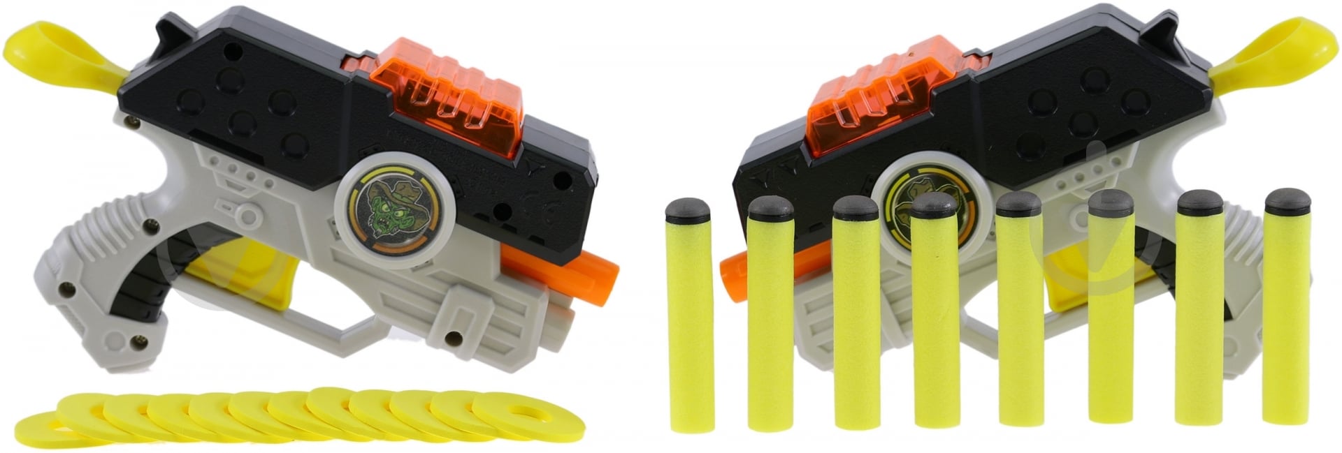 Бластер Zuru X-Shot Dual Double 2 Зомби 01101Z - фото 3