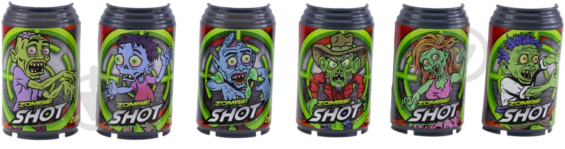 Бластер Zuru X-Shot Dual Double 2 Зомби 01101Z - фото 4