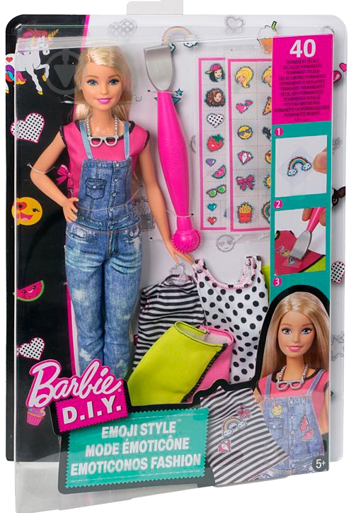 Ігровий набір Barbie Емоджі DYN93 - фото 12