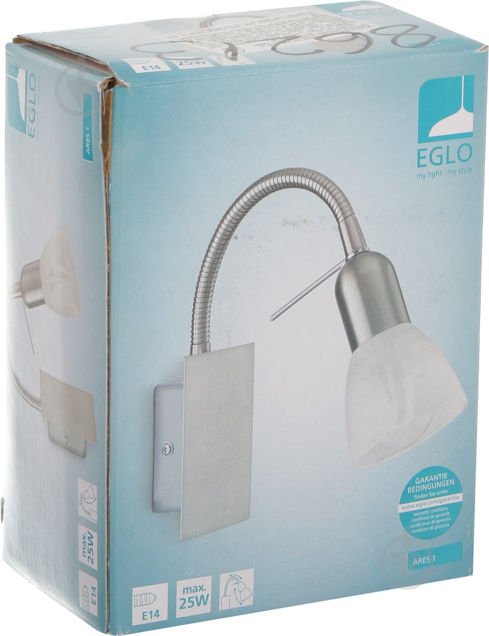 Спот Eglo 25 Вт E14 матовый никель 86213 - фото 6