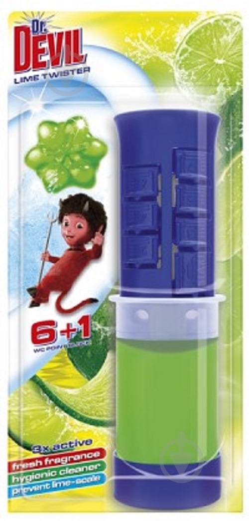 Диски туалетные Dr.Devil Лайм твистер 45 мл 0,045 л - фото 1 Диски туалетные Dr.Devil Лайм твистер 45 мл 0,045 л - фото 1