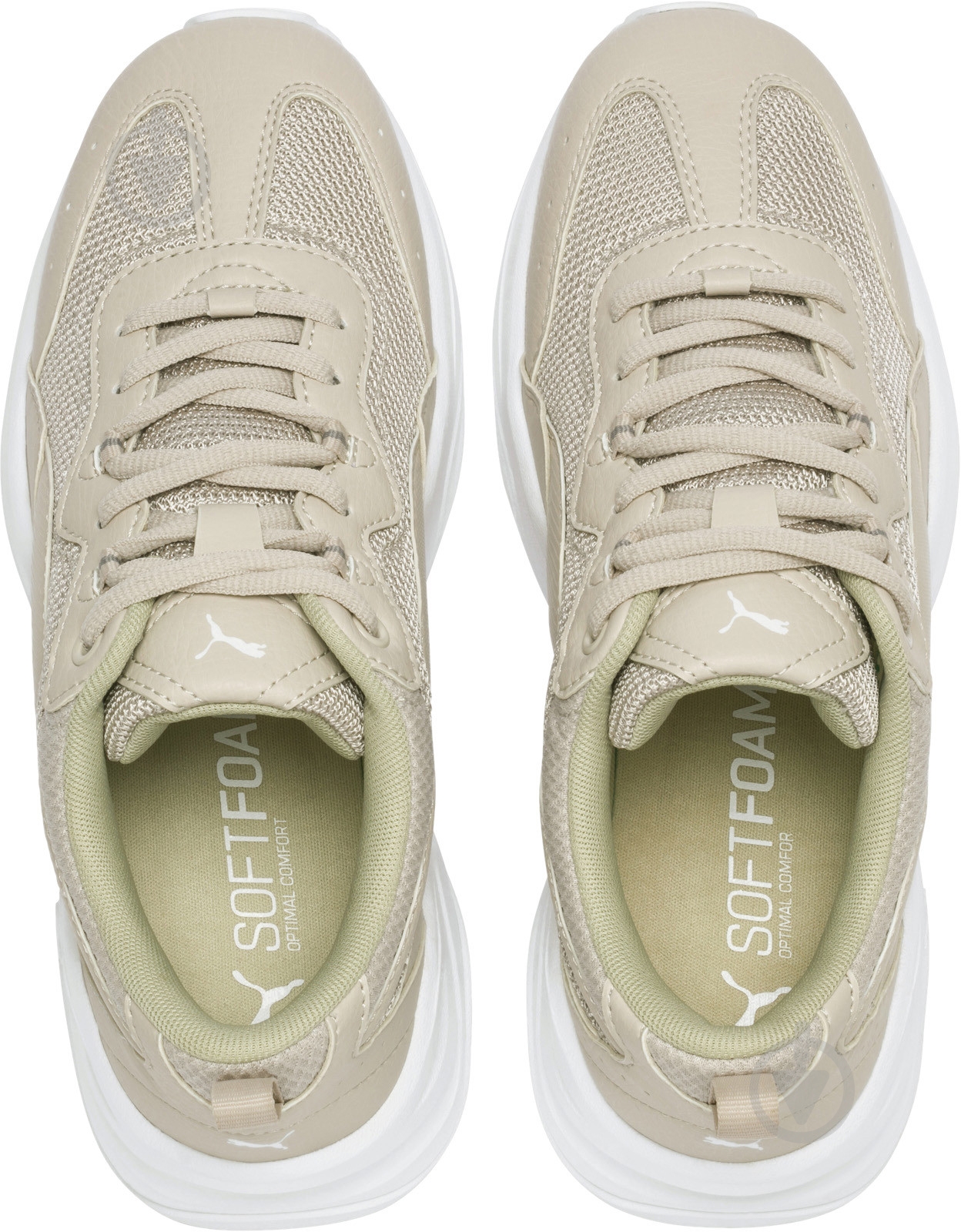 Кроссовки женские демисезонные Puma CILIA 36977805 р.37,5 бежевые - фото 3 Кроссовки женские демисезонные Puma CILIA 36977805 р.37,5 бежевые - фото 3