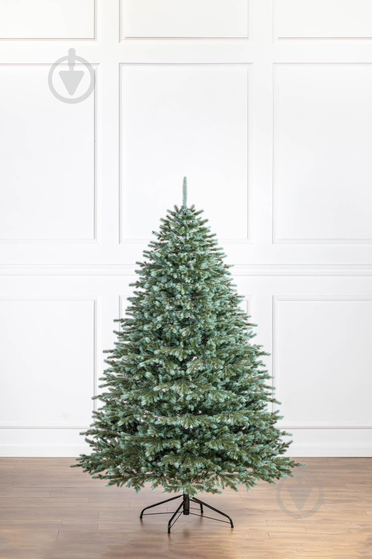 Штучна ялинка лита Аляска 2,10 м зелено-блакитний Siga Group - фото 1