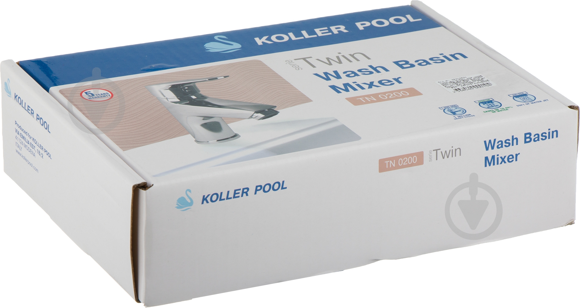 Смеситель для умывальника Koller Pool Twin TN0200 - фото 3