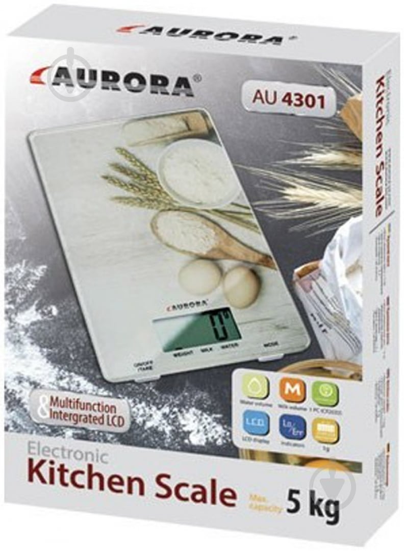 Весы кухонные Aurora AU-4301 - фото 4