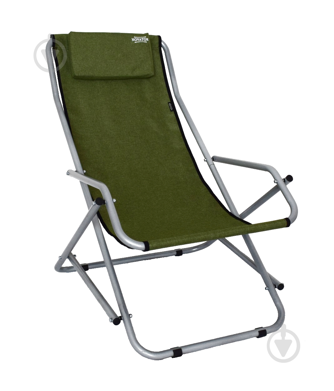 Кресло-шезлонг Novator SH-7 Green - фото 1 Кресло-шезлонг Novator SH-7 Green - фото 1