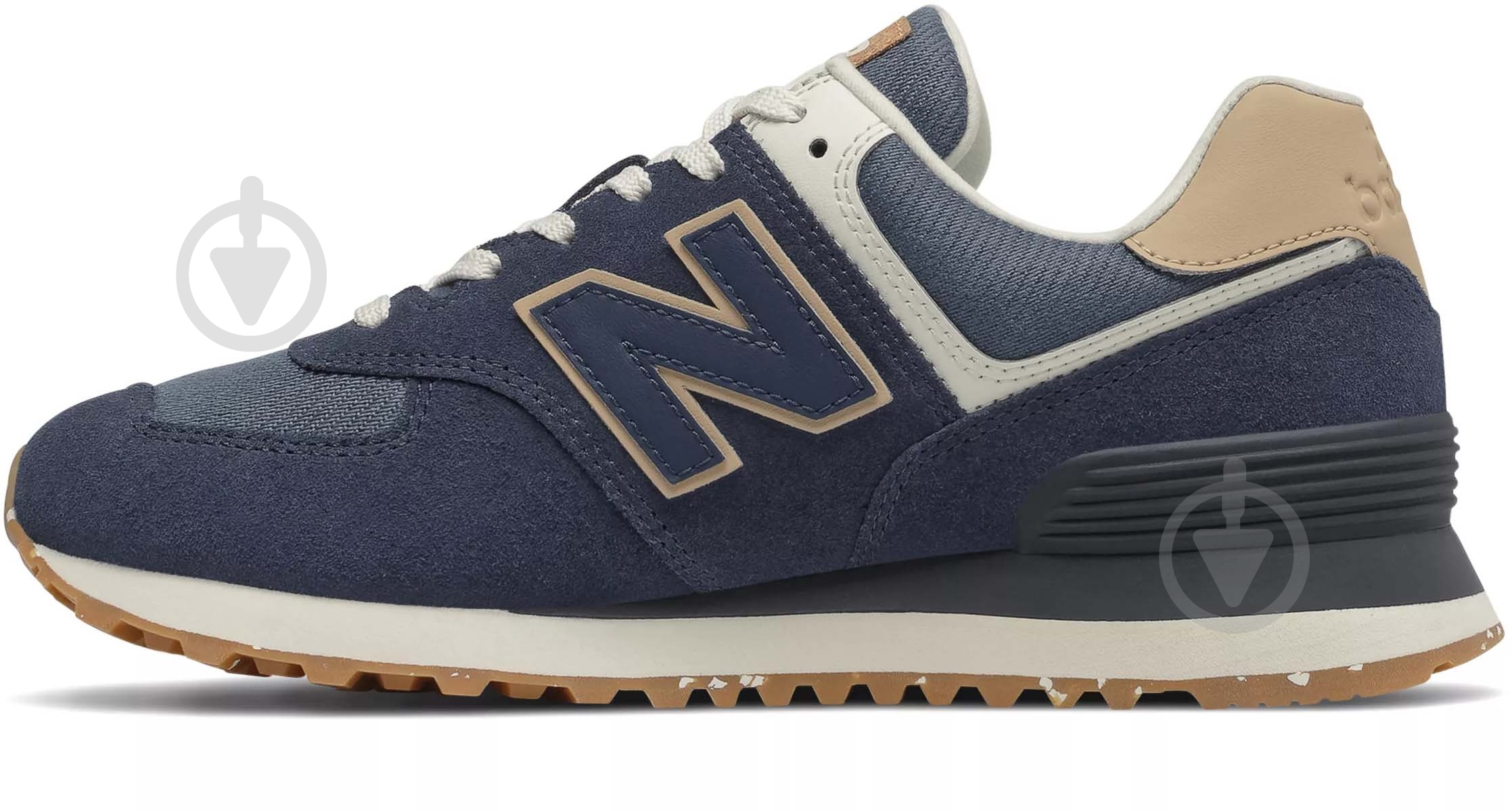 Кроссовки женские демисезонные New Balance WL574SO2 р.39 темно-синие - фото 2