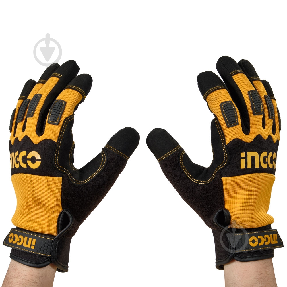 Перчатки INGCO для электроинструмента Profi XL (10) HGMG02 - фото 1