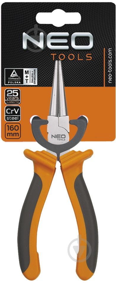Круглогубці NEO tools 160 мм 01-020 - фото 2
