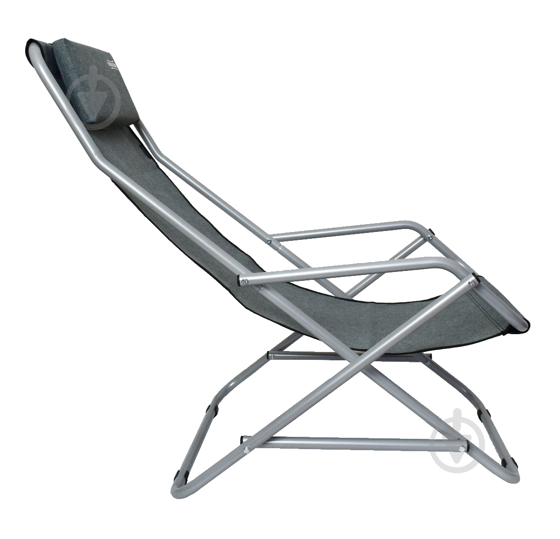 Кресло-шезлонг Novator SH-7 Grey - фото 2 Кресло-шезлонг Novator SH-7 Grey - фото 2