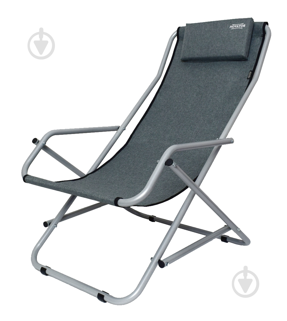 Кресло-шезлонг Novator SH-7 Grey - фото 6 Кресло-шезлонг Novator SH-7 Grey - фото 6