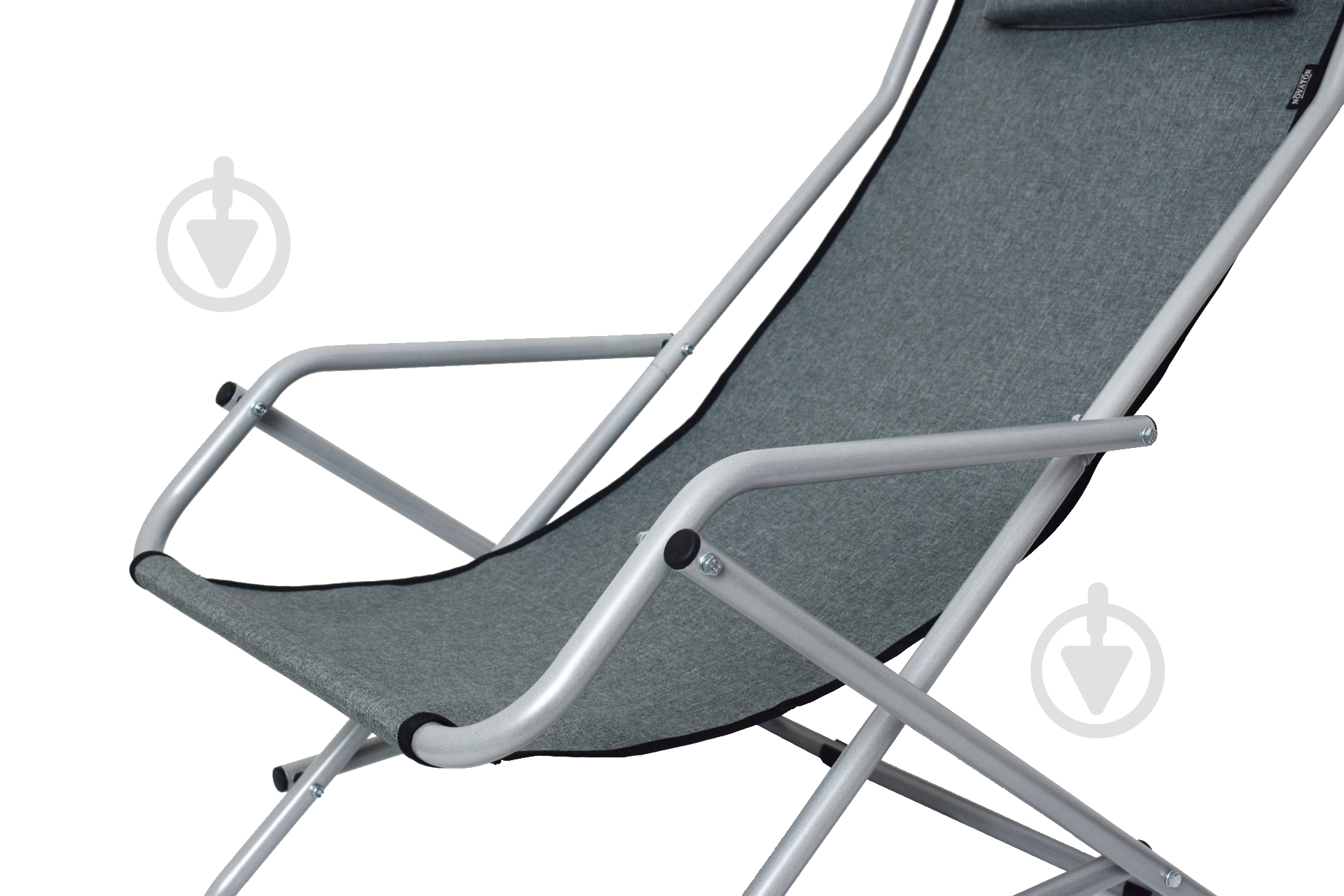 Кресло-шезлонг Novator SH-7 Grey - фото 10 Кресло-шезлонг Novator SH-7 Grey - фото 10