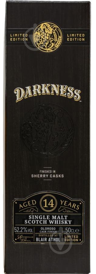 Виски Darkness! Blair Athol 14yo 0,5 л - фото 3