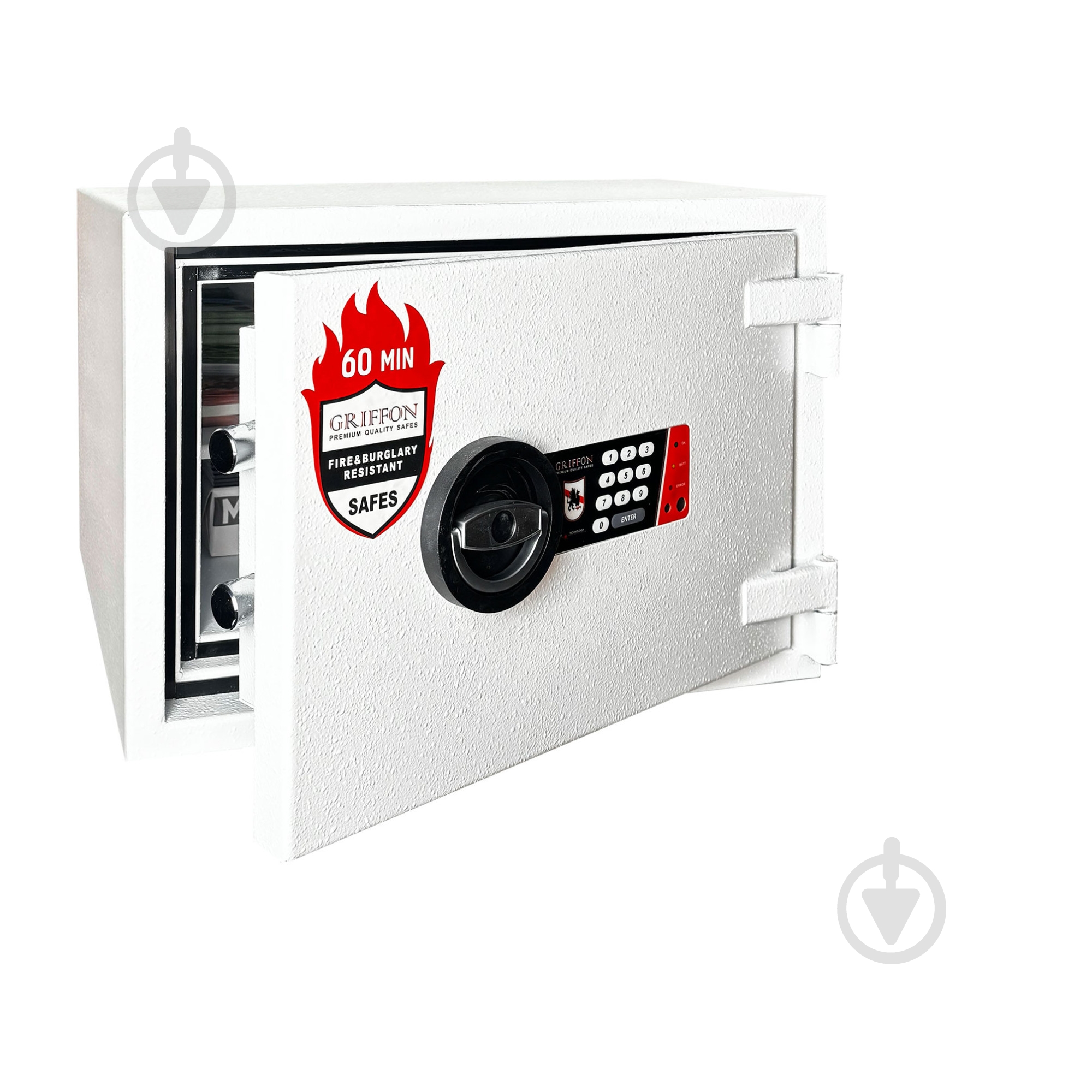 Сейф огнестойкий Griffon FRS.32.E White - фото 3