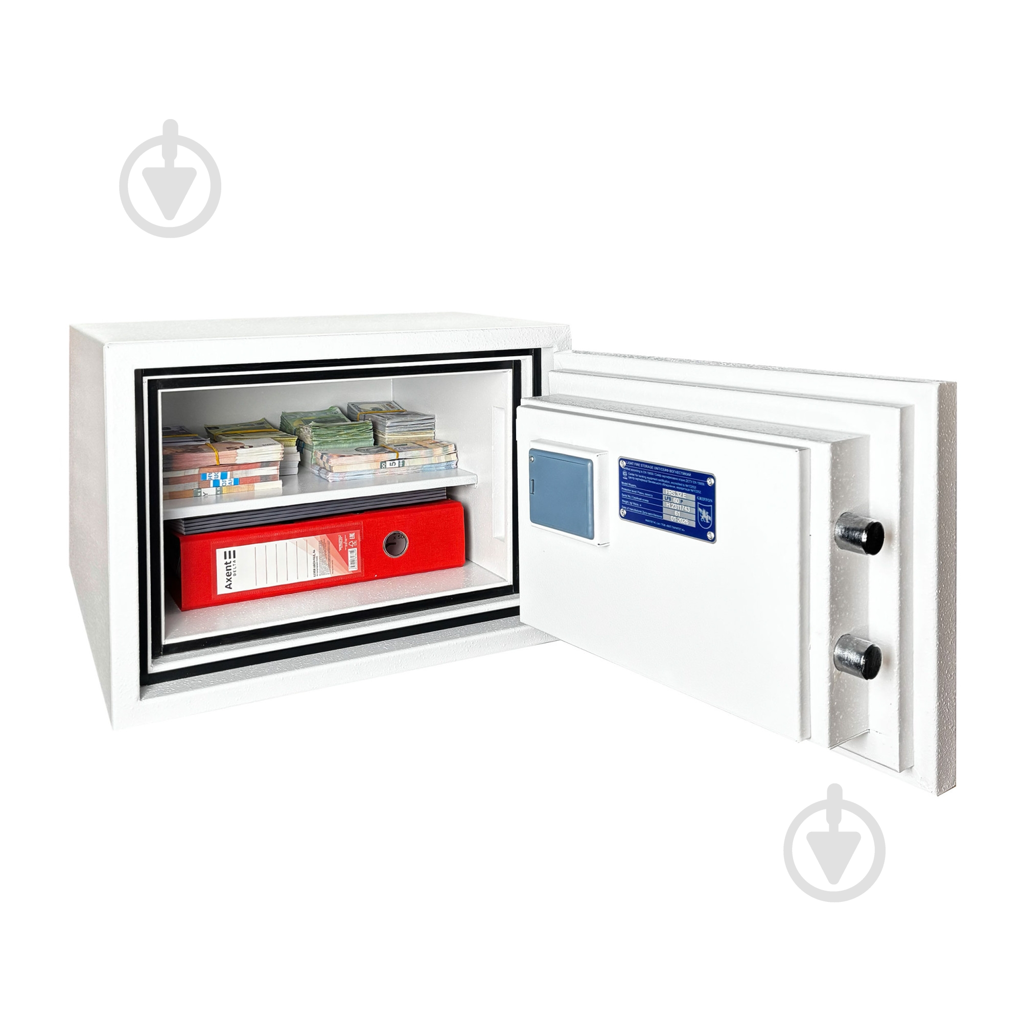 Сейф огнестойкий Griffon FRS.32.E White - фото 4