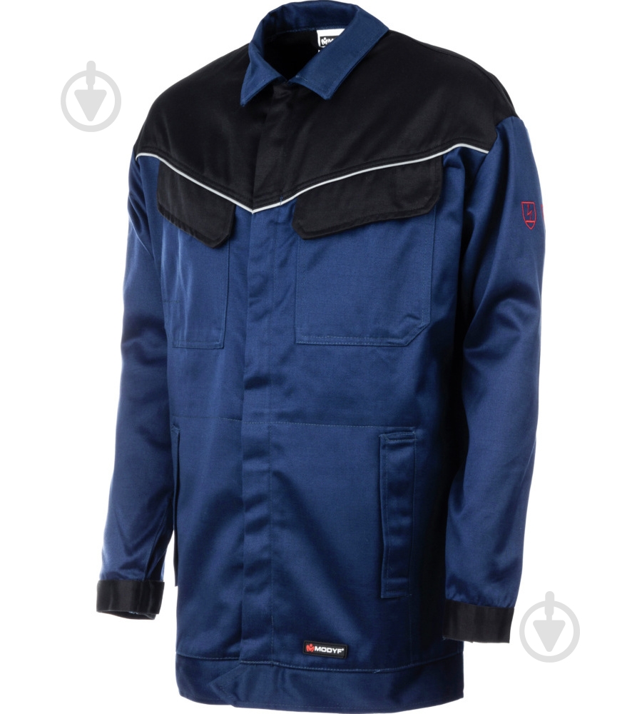 Куртка сварщика WURTH MODYF MULTINORM р. M рост универсальный M001099001 синий - фото 1 Куртка сварщика WURTH MODYF MULTINORM р. M рост универсальный M001099001 синий - фото 1