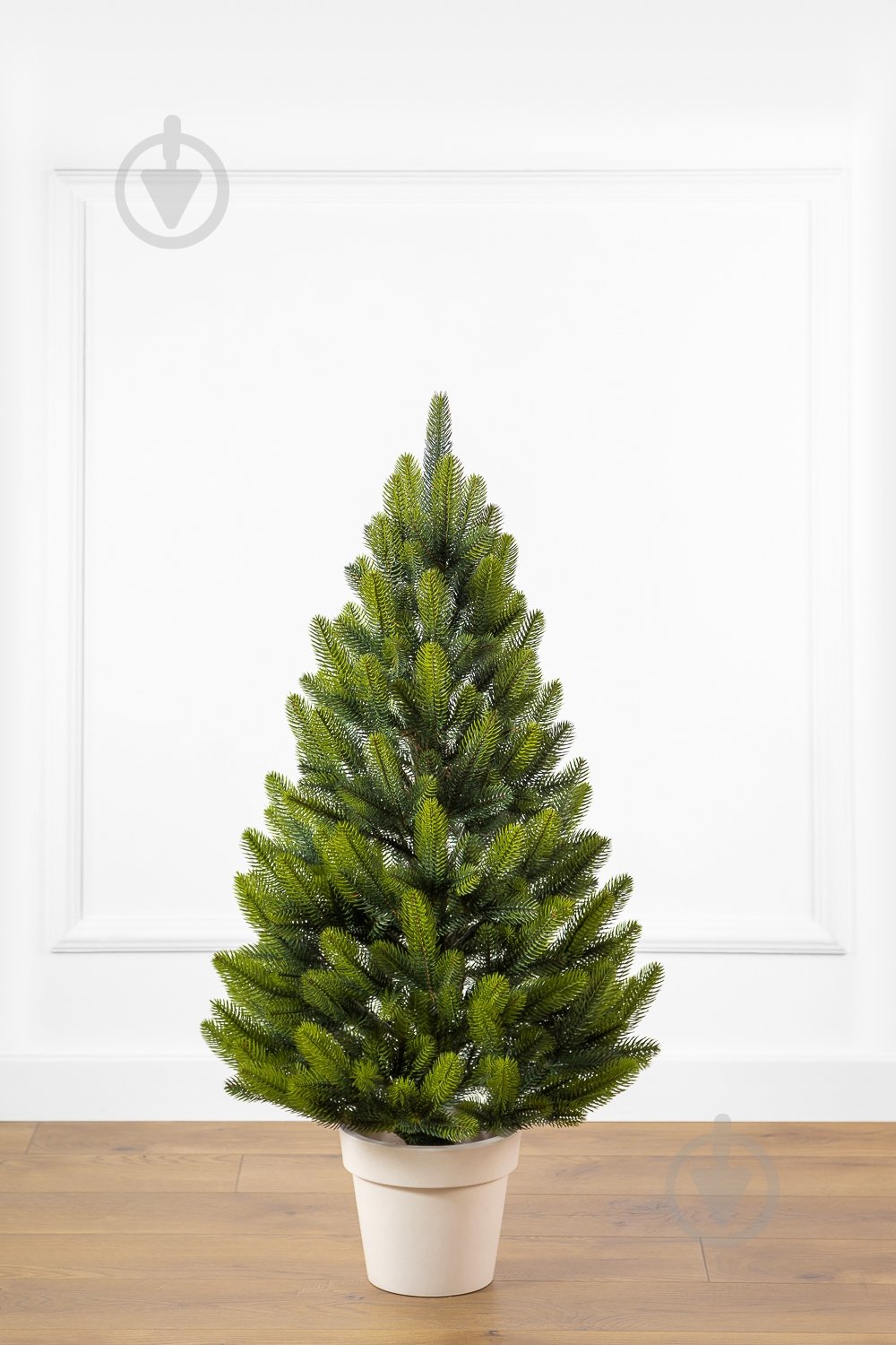 Штучна ялинка Лапландська 0,9 м Весняна в горщику зеленийSiga Group - фото 1