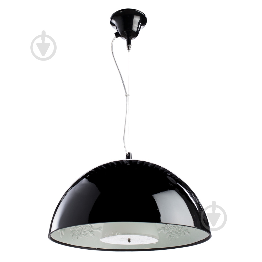 Подвес Arte Lamp A4175SP-1BK DOME 1x60 Вт E27 черный - фото 1