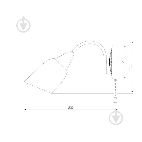 Бра Strotskis Ellene 1x40 Вт E27 хром 30149/1 - фото 4 Бра Strotskis Ellene 1x40 Вт E27 хром 30149/1 - фото 4