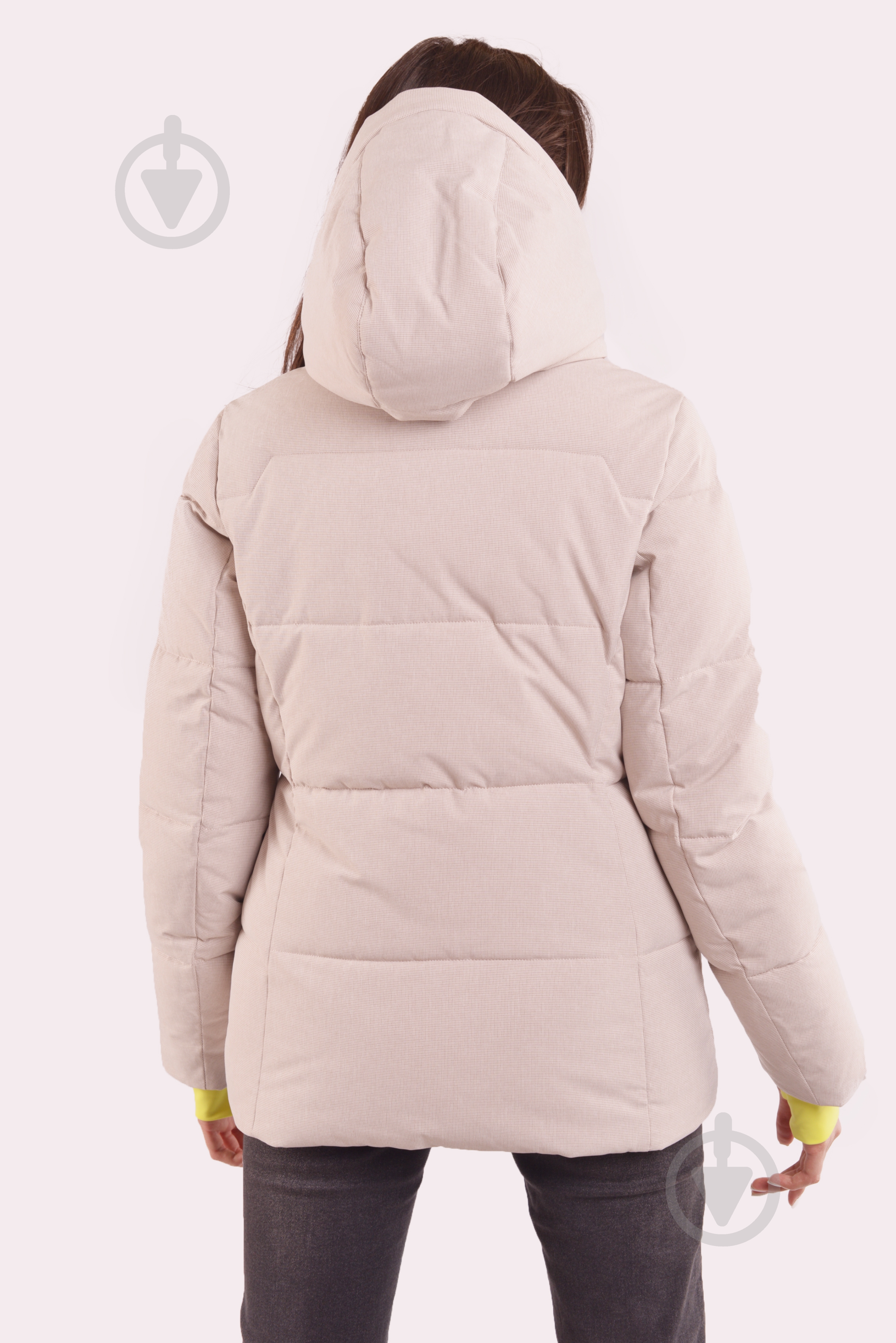 Куртка женская зимняя Avecs AV-70409/8-2 р.S бежевая - фото 4 Куртка женская зимняя Avecs AV-70409/8-2 р.S бежевая - фото 4