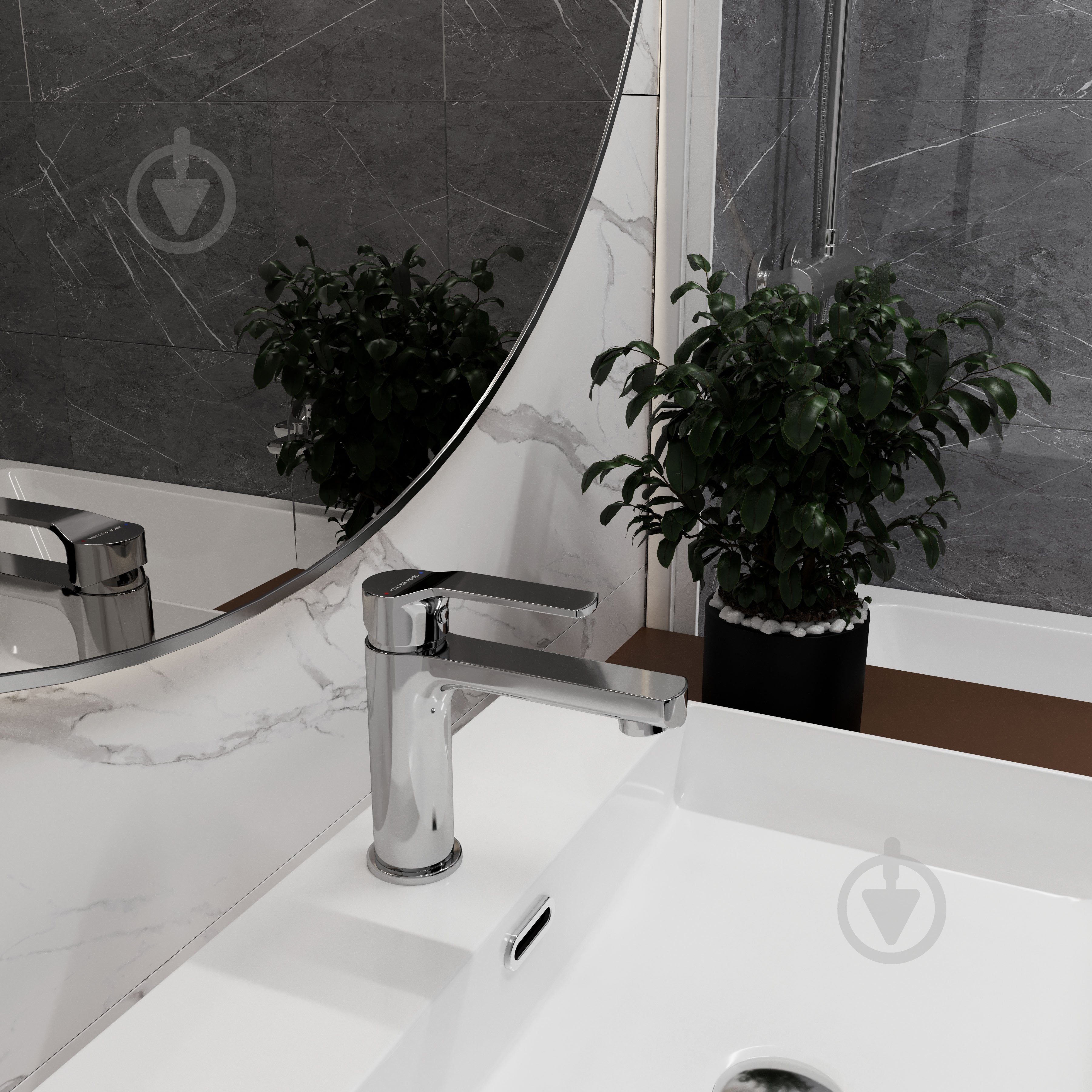 Смеситель для умывальника Koller Pool Stream ST0200 - фото 2