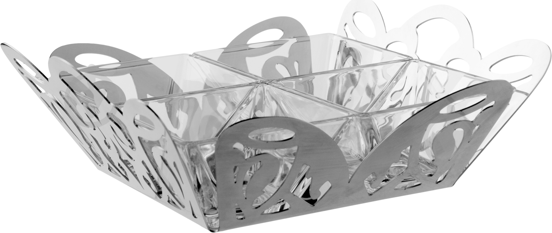 Набор для сервировки Giorinox Trame 4 форми 1805-00 - фото 1