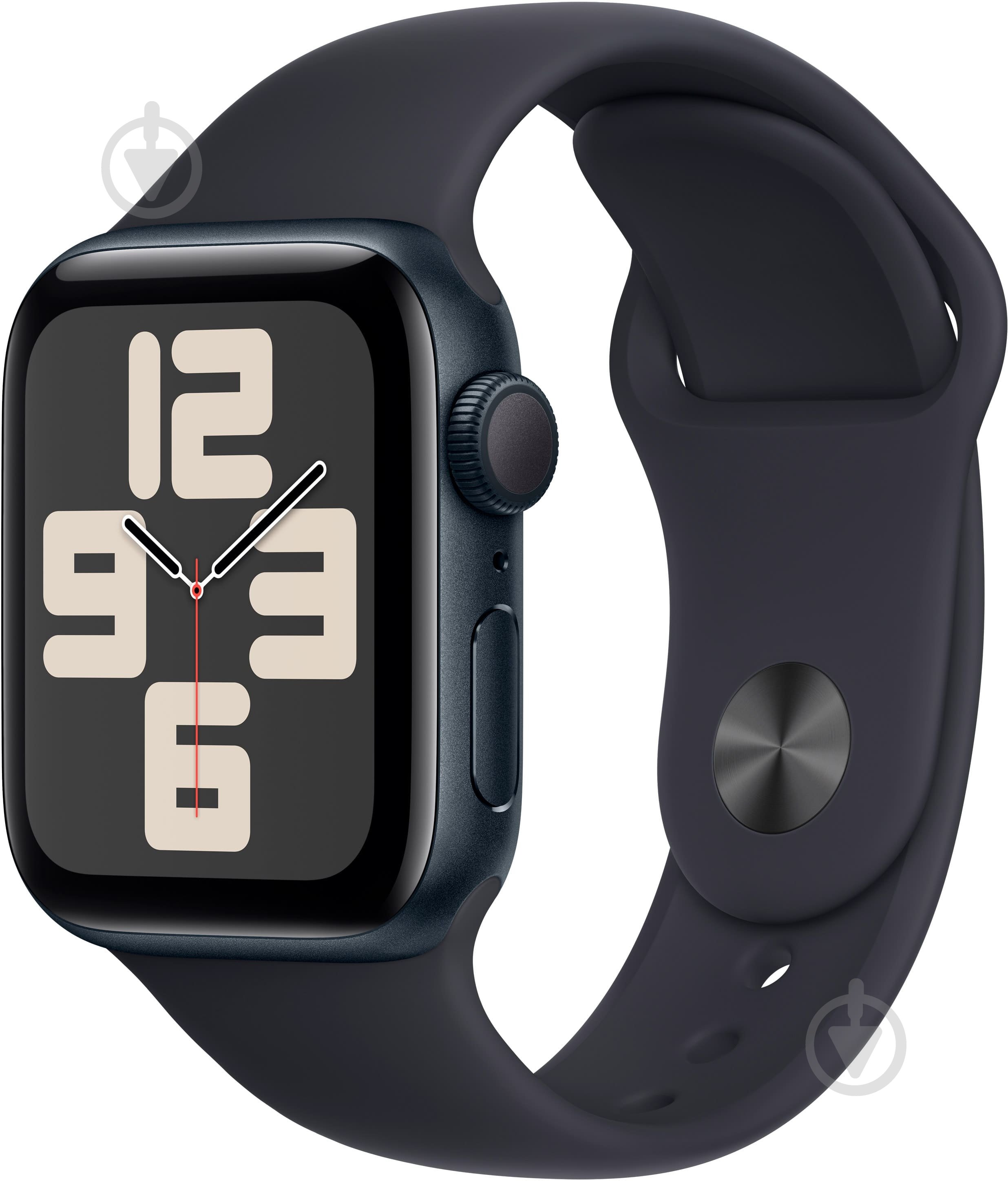 Смарт-годинник Apple Watch SE 2023 GPS 40mm Midnight Aluminium Case with Midnight Sport Band - S/M (MR9X3QP/A) - фото 1