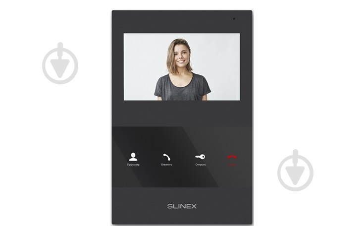 Видеодомофон Slinex SQ-04M черный - фото 1
