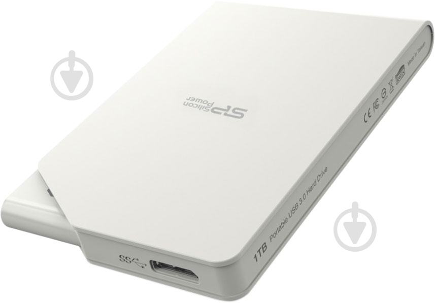Внешний жесткий диск Silicon Power Stream S03 2 ТБ 2,5" USB 3.0 (SP020TBPHDS03S3W) white - фото 3 Внешний жесткий диск Silicon Power Stream S03 2 ТБ 2,5" USB 3.0 (SP020TBPHDS03S3W) white - фото 3