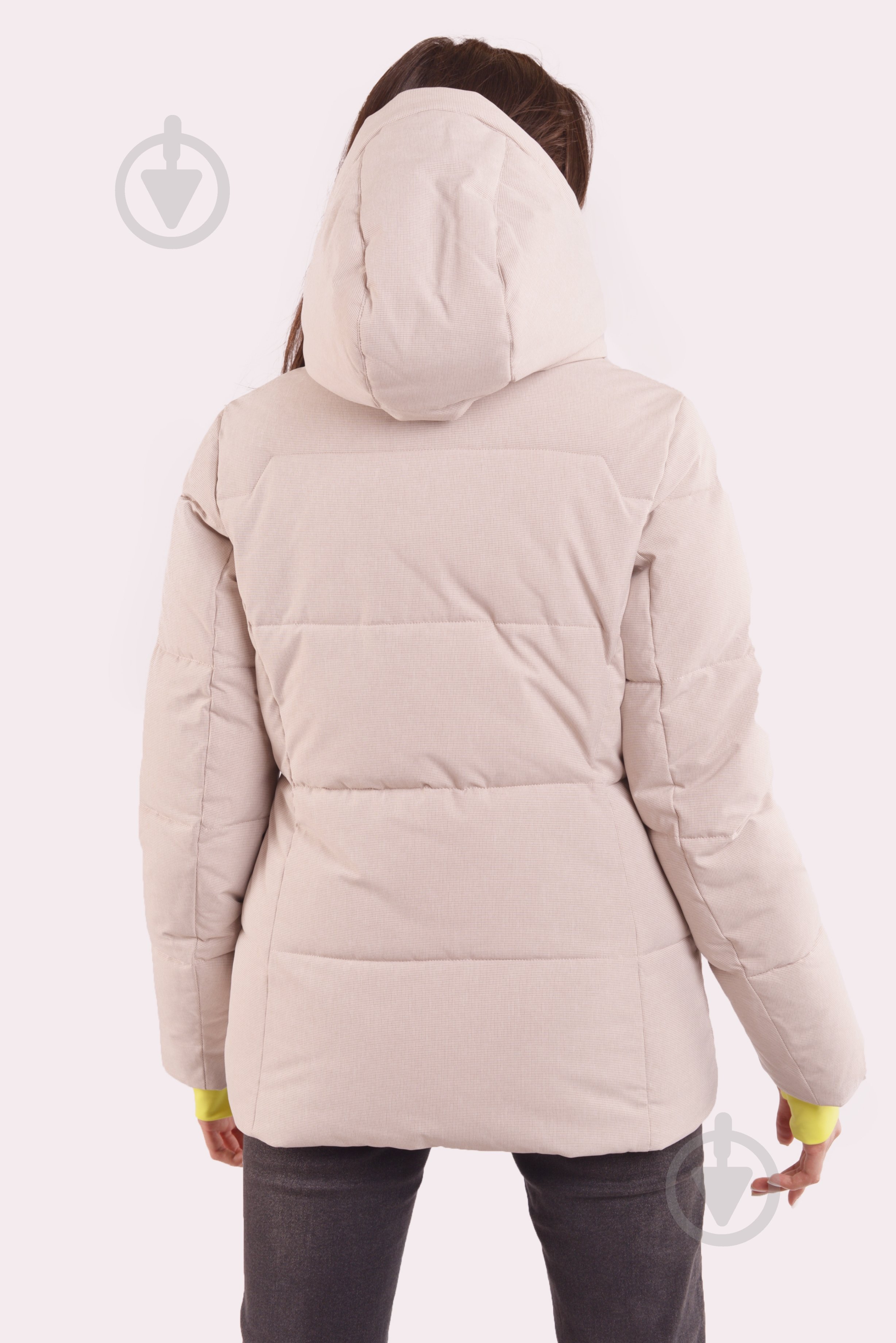 Куртка женская зимняя Avecs AV-70409/8-2 р.3XL бежевая - фото 4 Куртка женская зимняя Avecs AV-70409/8-2 р.3XL бежевая - фото 4