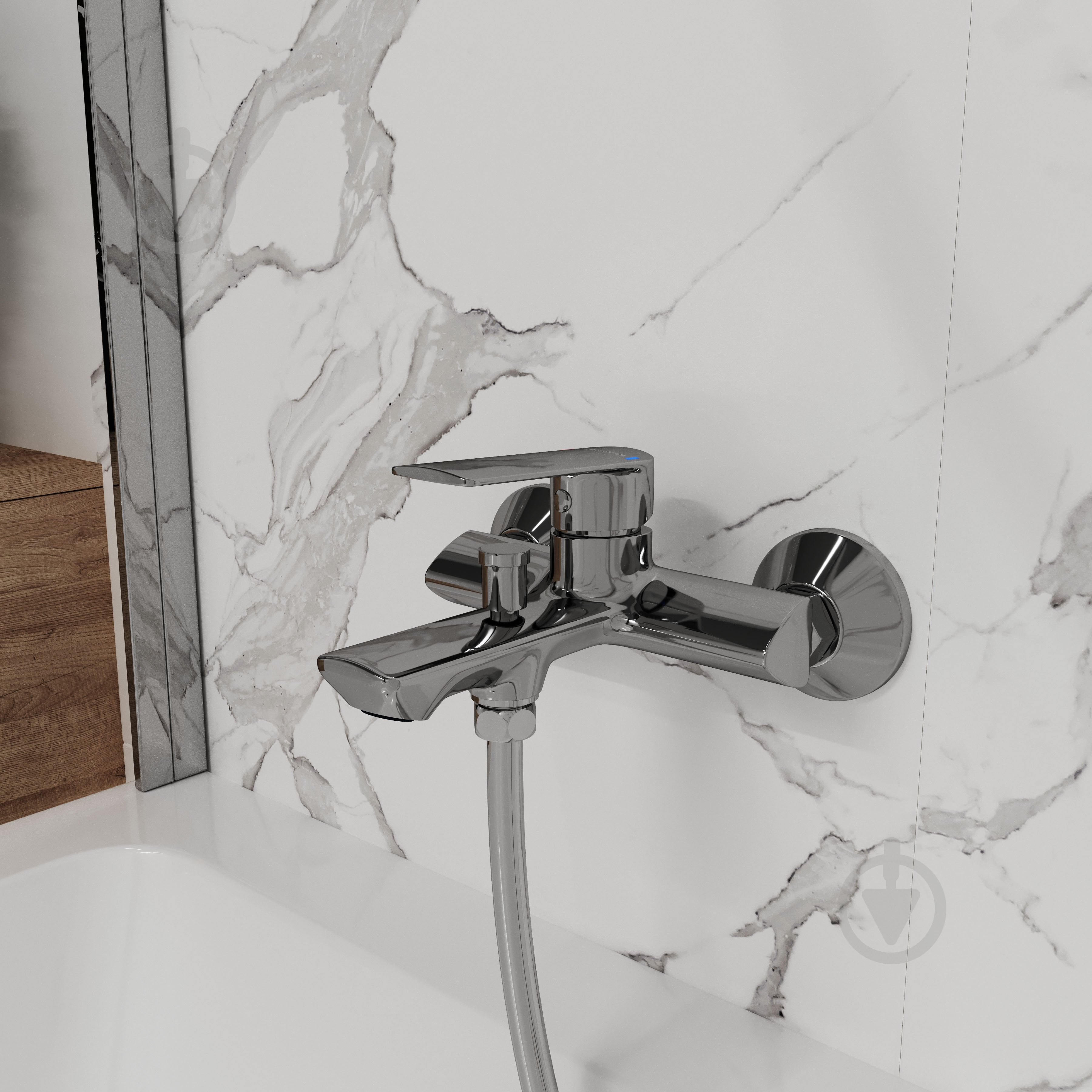 Смеситель для ванны Koller Pool Style SL0100 - фото 3 Смеситель для ванны Koller Pool Style SL0100 - фото 3