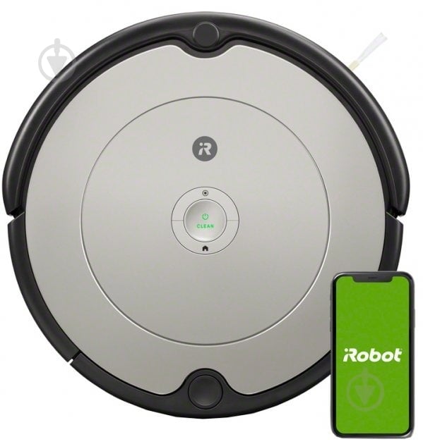 Робот-пылесос iRobot Roomba 698 (R698040) black/grey - фото 1