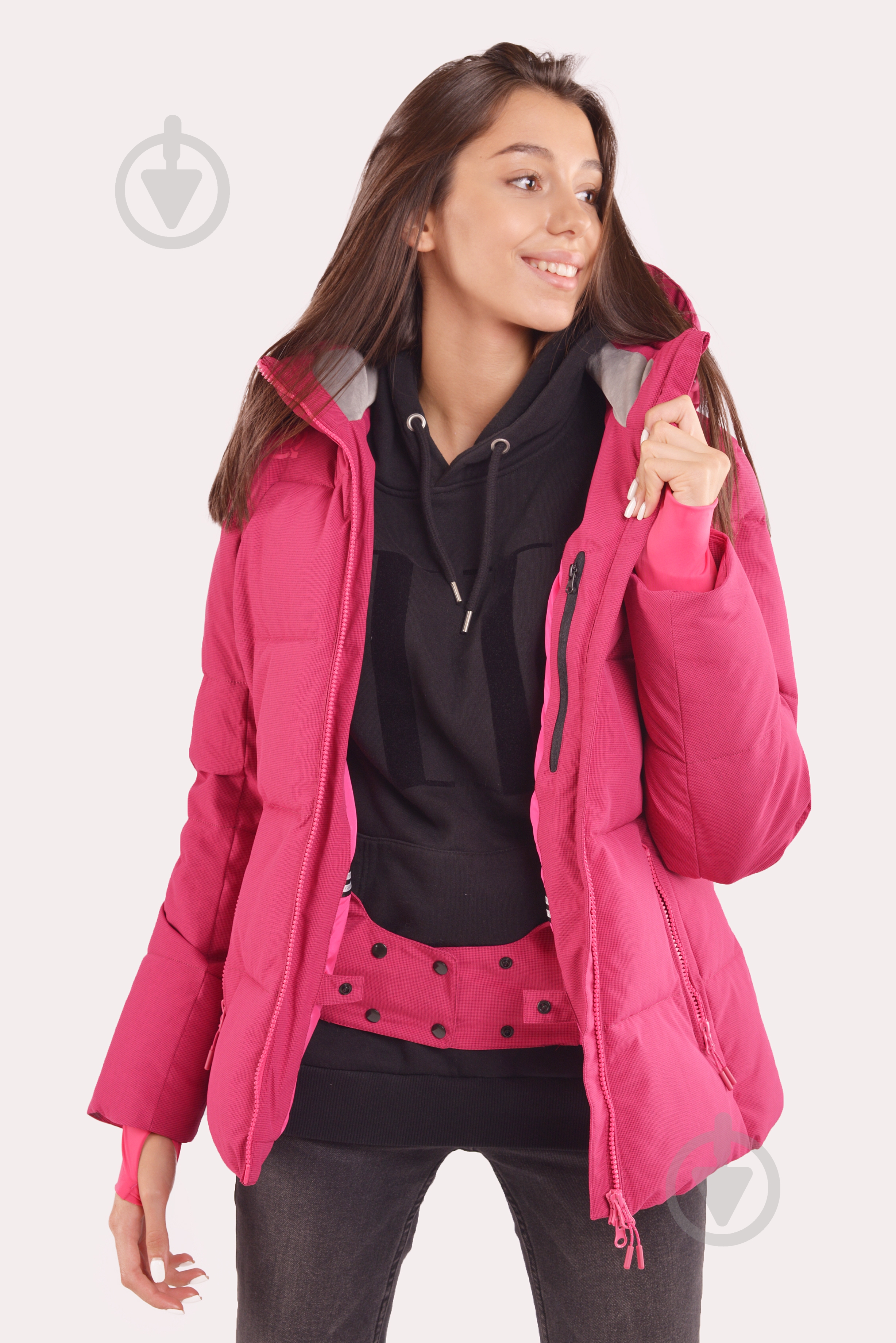 Куртка женская зимняя Avecs AV-70409/34 р.2XL розовая - фото 1 Куртка женская зимняя Avecs AV-70409/34 р.2XL розовая - фото 1
