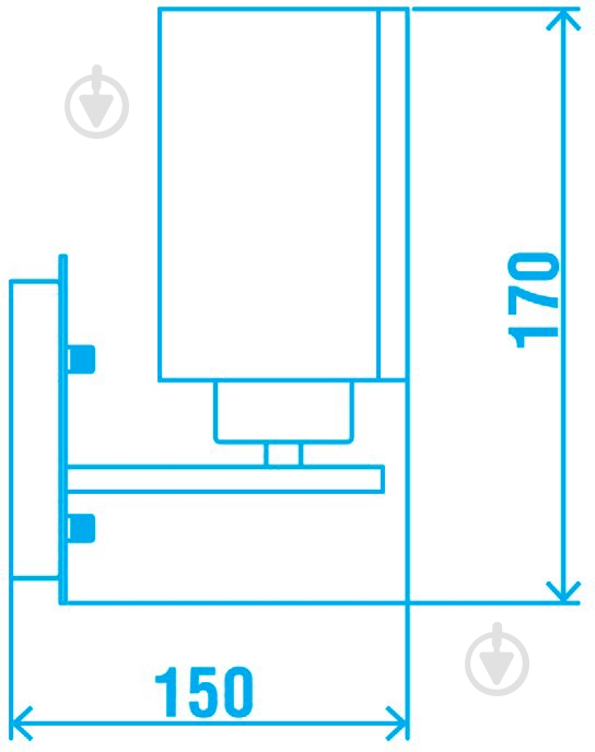 Бра Victoria Lighting Nill/AP1 1x60 Вт E27 белый - фото 3