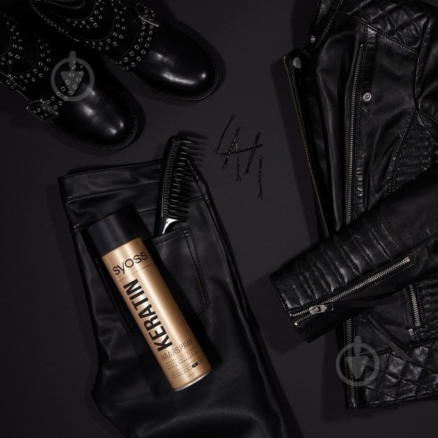 Лак для волос SYOSS Совершенство образа экстрасильная фиксация Keratin 400 мл - фото 4