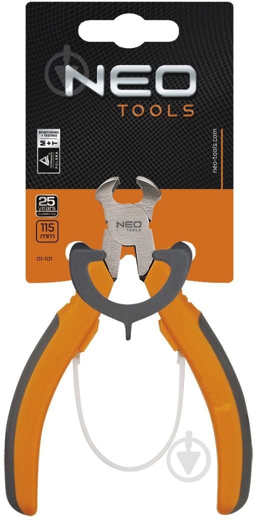Кусачки торцеві NEO tools 115 мм 01-101 - фото 2