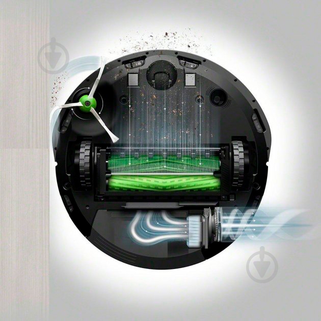 Робот-пылесос iRobot Roomba i3 grey - фото 5 Робот-пылесос iRobot Roomba i3 grey - фото 5