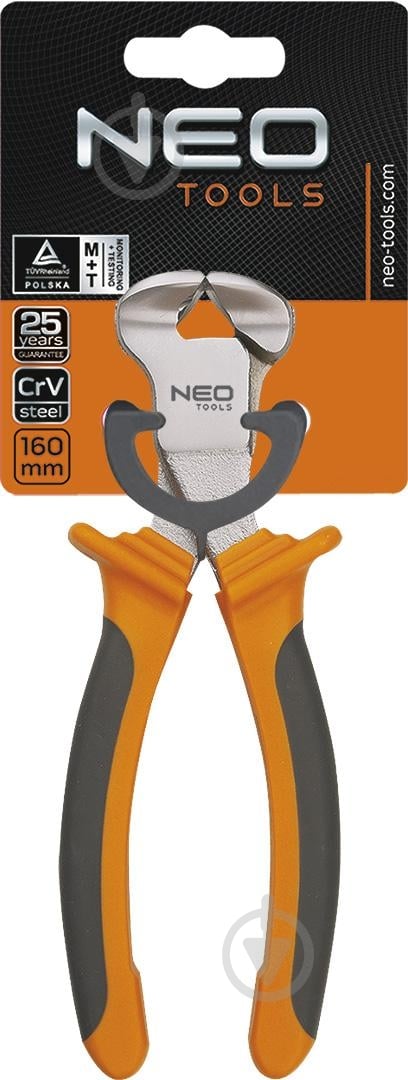 Кусачки торцеві NEO tools 160 мм 01-021 - фото 2