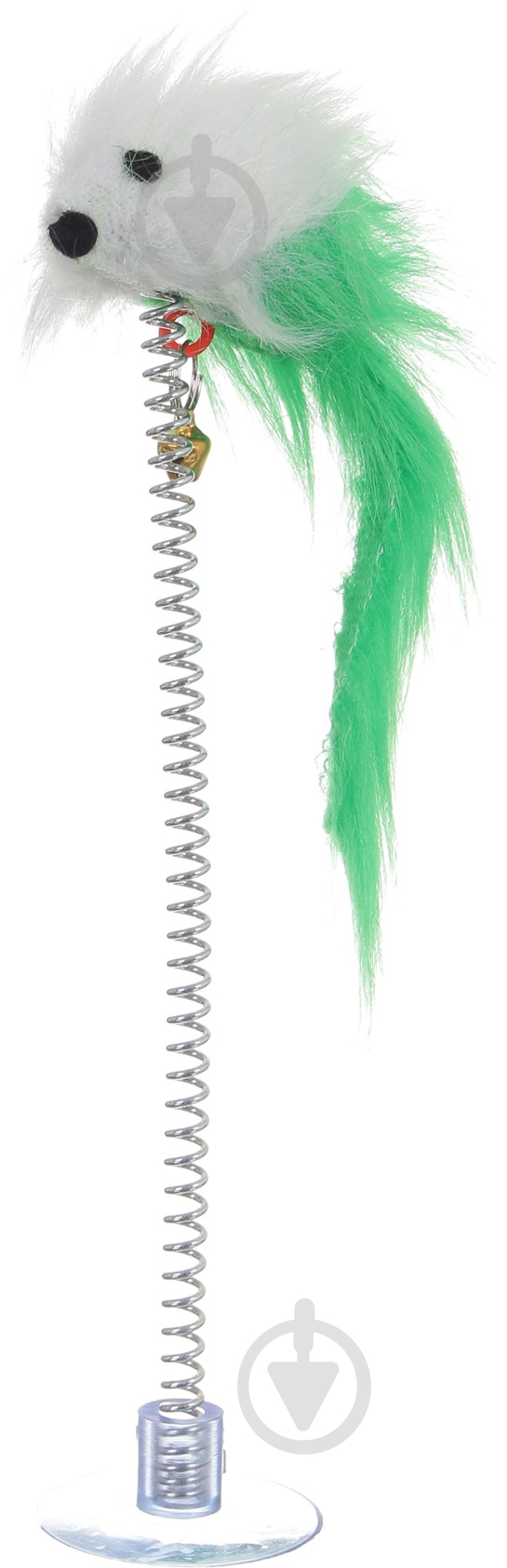 Іграшка для котів мишка на пружині 19 см в асортименті - фото 2 Іграшка для котів мишка на пружині 19 см в асортименті - фото 2