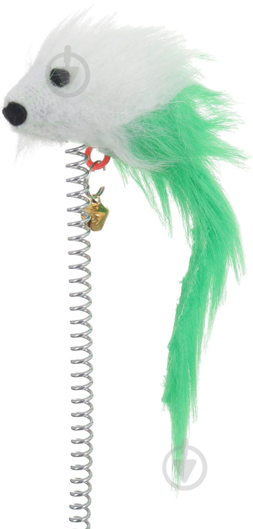 Іграшка для котів мишка на пружині 19 см в асортименті - фото 3 Іграшка для котів мишка на пружині 19 см в асортименті - фото 3