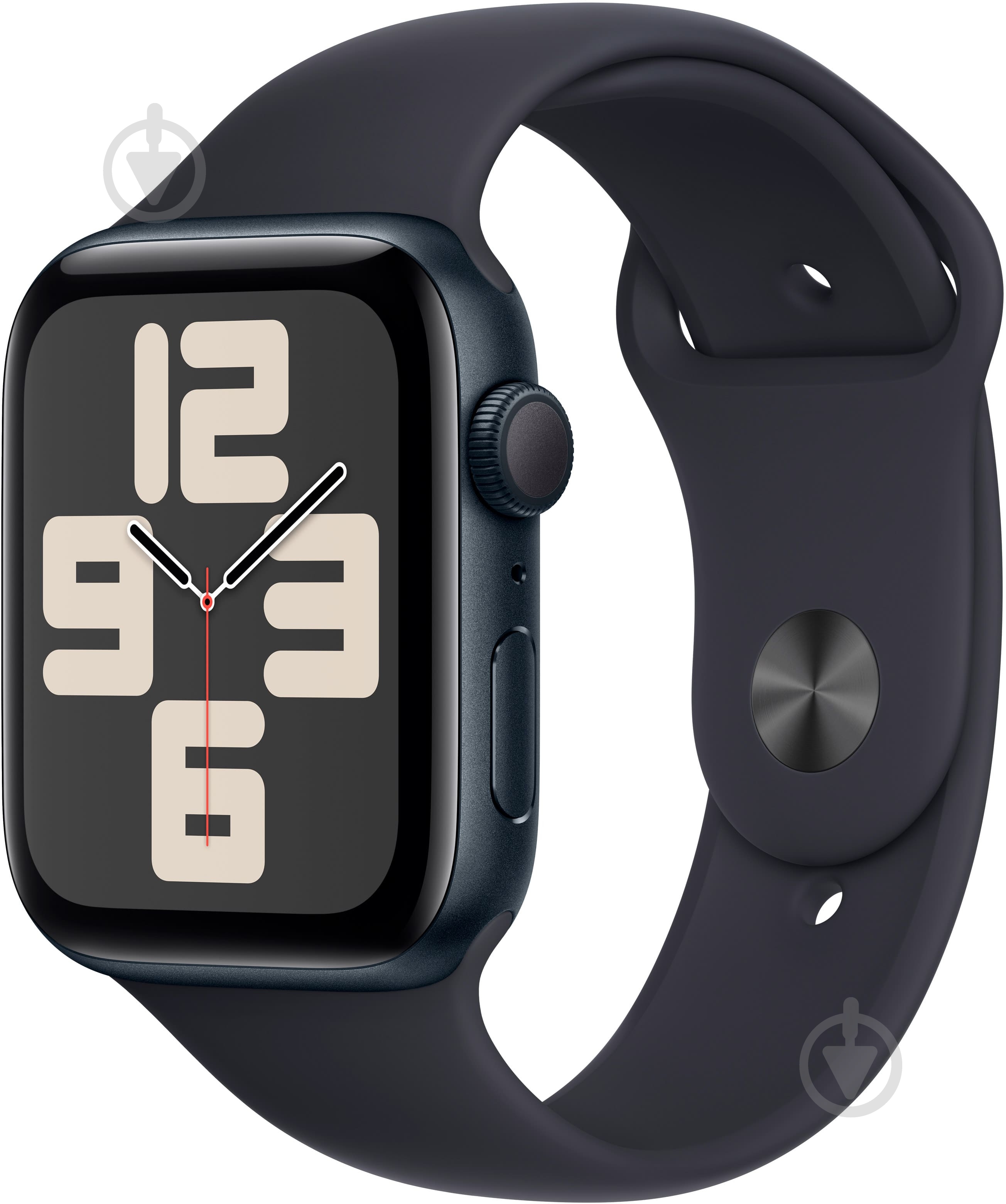 Смарт-годинник Apple Watch SE 2023 GPS 44mm Midnight Aluminium Case with Midnight Sport Band - M/L (MRE93QP/A) - фото 1